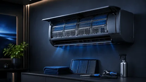 Air conditioning maintenance visit in Valencia