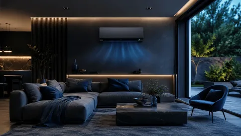 Residential air conditioning in a Valencia living room